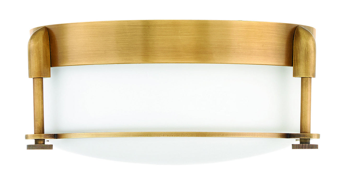 Myhouse Lighting Hinkley - 3231HB - LED Flush Mount - Colbin - Heritage Brass