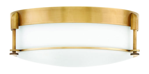 Myhouse Lighting Hinkley - 3233HB - LED Flush Mount - Colbin - Heritage Brass