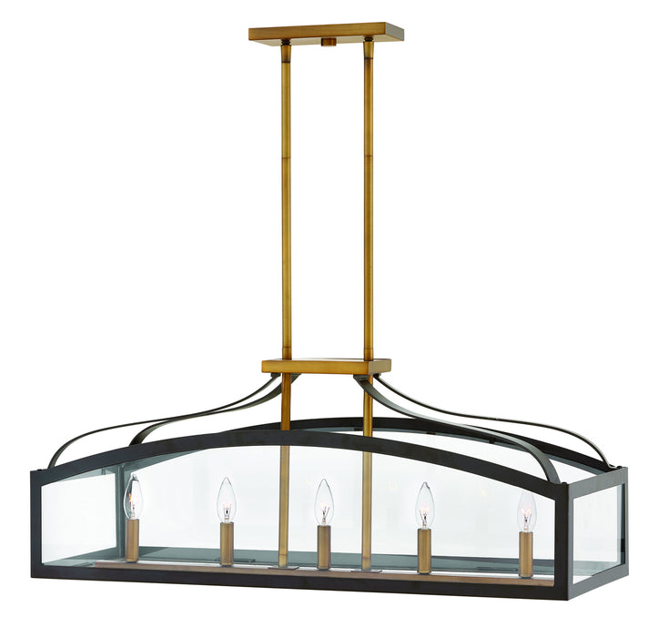 Myhouse Lighting Hinkley - 3416BZ - LED Linear Chandelier - Clarendon - Bronze