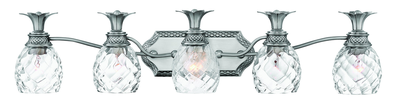 Myhouse Lighting Hinkley - 5315PL - LED Bath - Plantation - Polished Antique Nickel