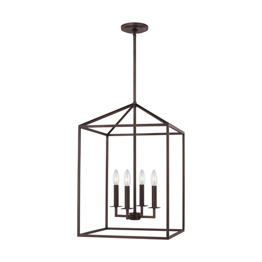 Myhouse Lighting Generation Lighting - 5115004-710 - Four Light Hall / Foyer - Perryton - Bronze