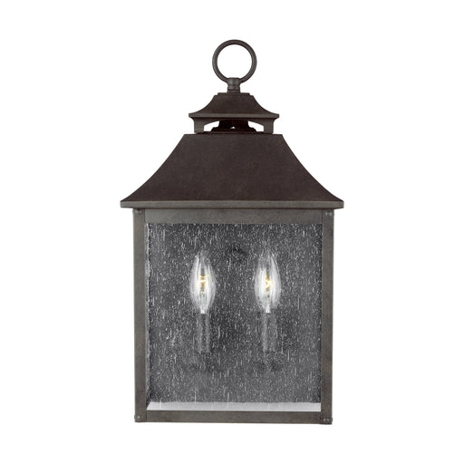 Myhouse Lighting Visual Comfort Studio - OL14400SBL - Two Light Pocket Wall Lantern - Galena - Sable