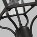 Myhouse Lighting Visual Comfort Studio - OL14407SBL - Four Light Post Lantern - Galena - Sable