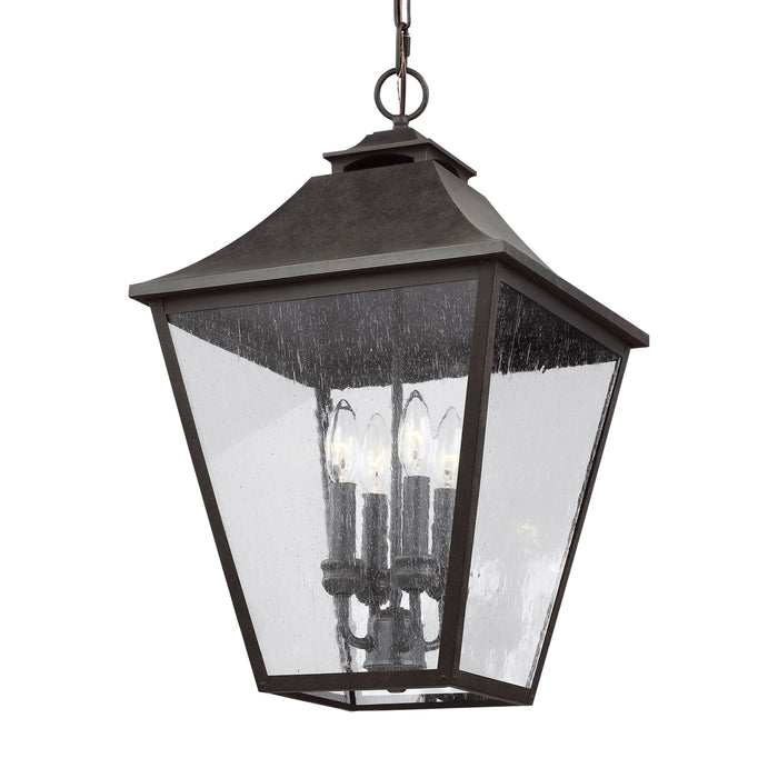 Myhouse Lighting Visual Comfort Studio - OL14408SBL - Four Light Pendant - Galena - Sable