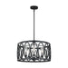 Myhouse Lighting Visual Comfort Studio - OLF3222/5DWZ - Five Light Outdoor Chandelier - Patrice - Dark Weathered Zinc