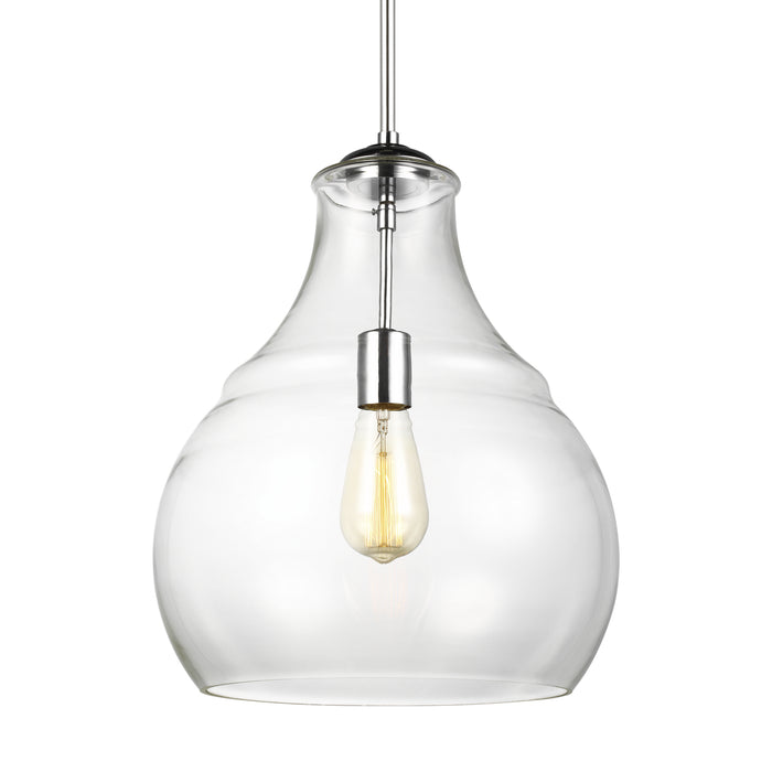 Myhouse Lighting Visual Comfort Studio - P1483CH - One Light Pendant - Zola - Chrome