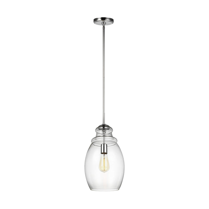 Myhouse Lighting Generation Lighting - P1484CH - One Light Pendant - Marino - Chrome