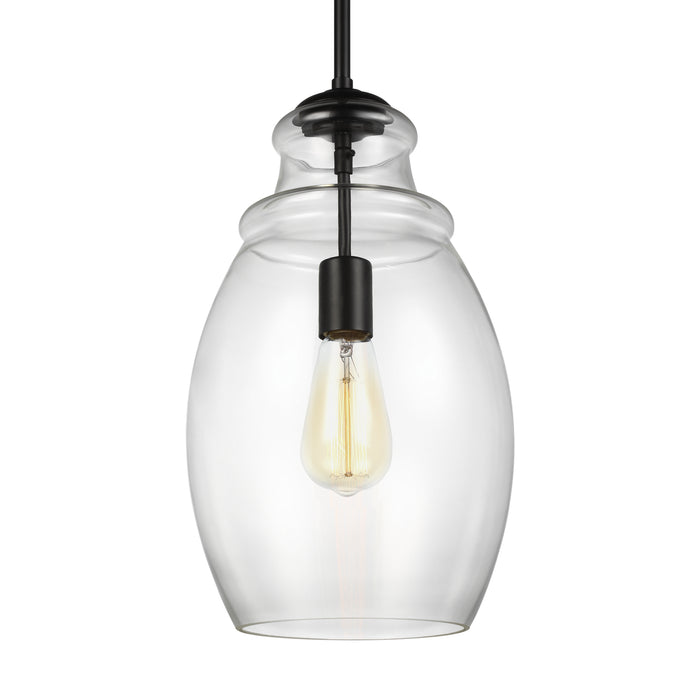 Myhouse Lighting Generation Lighting - P1484ORB - One Light Pendant - Marino - Oil Rubbed Bronze