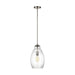 Myhouse Lighting Generation Lighting - P1484SN - One Light Pendant - Marino - Satin Nickel