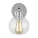 Myhouse Lighting Visual Comfort Studio - VS24401CH - One Light Wall Sconce - Clara - Chrome