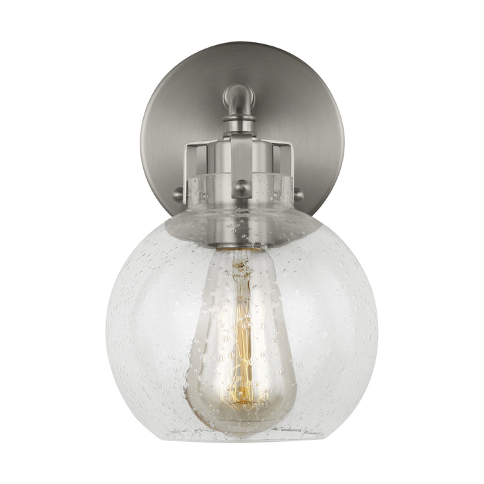 Myhouse Lighting Visual Comfort Studio - VS24401SN - One Light Wall Sconce - Clara - Satin Nickel