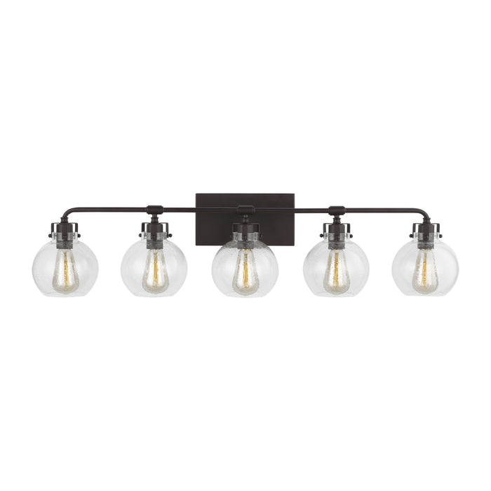 Myhouse Lighting Visual Comfort Studio - VS24405ORB - Five Light Vanity - Clara - Oil Rubbed Bronze