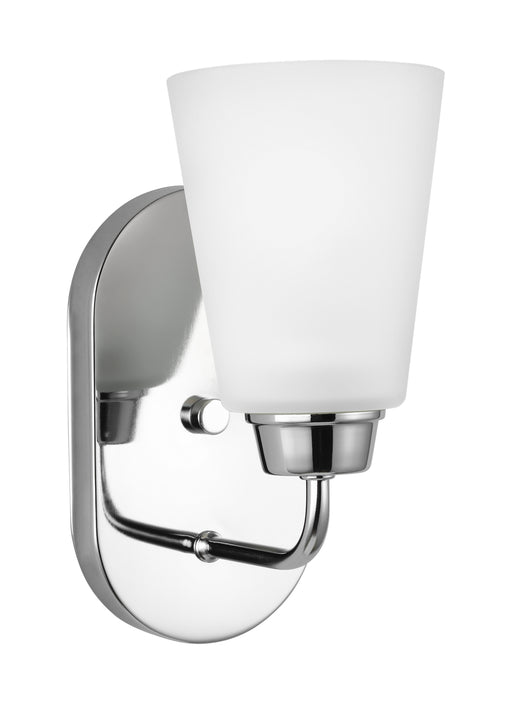 Myhouse Lighting Generation Lighting - 4115201-05 - One Light Wall / Bath Sconce - Kerrville - Chrome