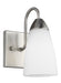 Myhouse Lighting Generation Lighting - 4120201-962 - One Light Wall / Bath Sconce - Seville - Brushed Nickel