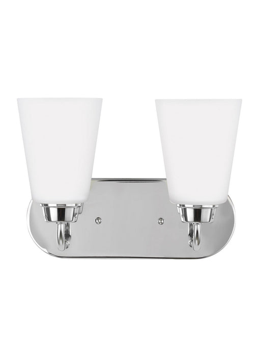 Myhouse Lighting Generation Lighting - 4415202EN3-05 - Two Light Wall / Bath - Kerrville - Chrome