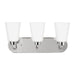 Myhouse Lighting Generation Lighting - 4415203-05 - Three Light Wall / Bath - Kerrville - Chrome