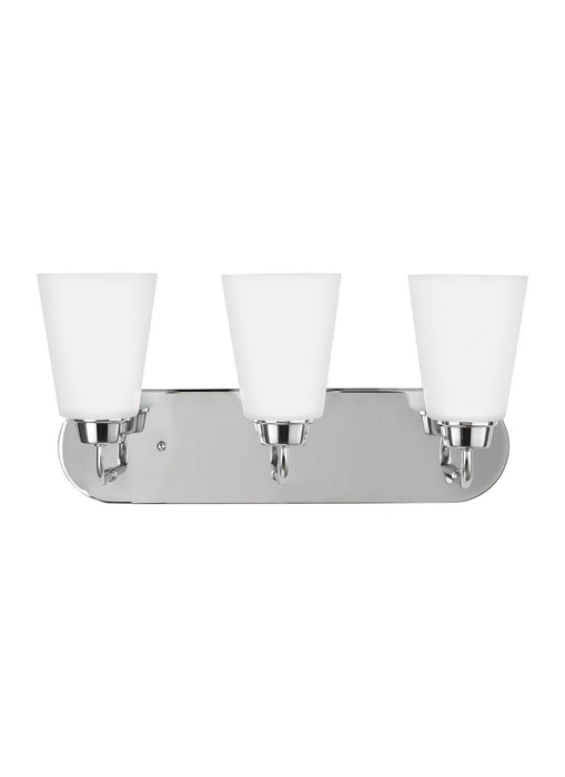 Myhouse Lighting Generation Lighting - 4415203EN3-05 - Three Light Wall / Bath - Kerrville - Chrome