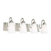 Myhouse Lighting Generation Lighting - 4420204-962 - Four Light Wall / Bath - Seville - Brushed Nickel