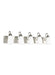 Myhouse Lighting Generation Lighting - 4420205EN3-962 - Five Light Wall / Bath - Seville - Brushed Nickel