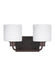 Myhouse Lighting Generation Lighting - 4428802-710 - Two Light Wall / Bath - Canfield - Bronze