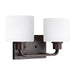 Myhouse Lighting Generation Lighting - 4428802EN3-710 - Two Light Wall / Bath - Canfield - Bronze