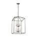 Myhouse Lighting Generation Lighting - 5115008-710 - Eight Light Hall / Foyer - Perryton - Bronze