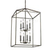 Myhouse Lighting Generation Lighting - 5115008-710 - Eight Light Hall / Foyer - Perryton - Bronze