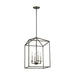 Myhouse Lighting Generation Lighting - 5215004-710 - Four Light Hall / Foyer - Perryton - Bronze