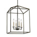 Myhouse Lighting Generation Lighting - 5215004-710 - Four Light Hall / Foyer - Perryton - Bronze