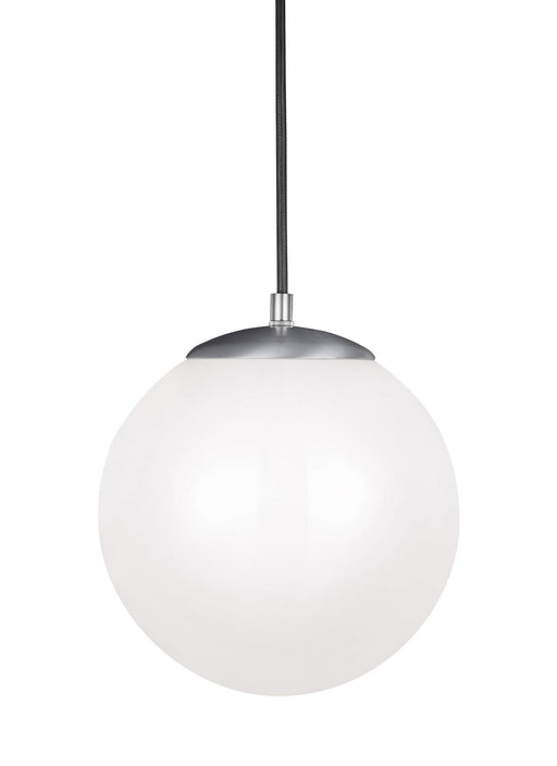 Myhouse Lighting Visual Comfort Studio - 602093S-04 - LED Pendant - Leo - Hanging Globe - Satin Aluminum