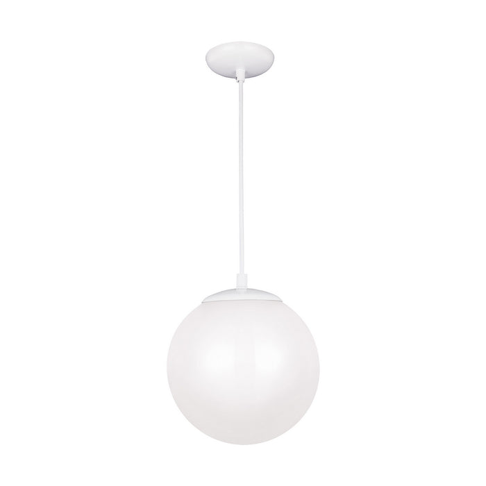 Myhouse Lighting Visual Comfort Studio - 602093S-15 - LED Pendant - Leo - Hanging Globe - White