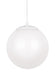 Myhouse Lighting Visual Comfort Studio - 602093S-15 - LED Pendant - Leo - Hanging Globe - White