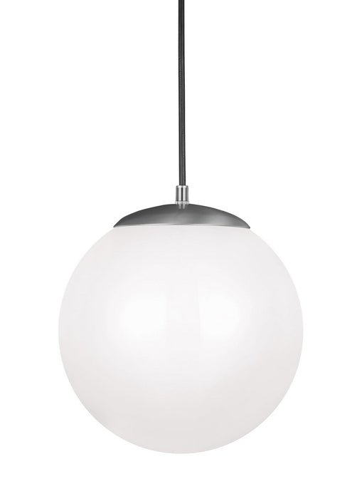 Myhouse Lighting Visual Comfort Studio - 602293S-04 - LED Pendant - Leo - Hanging Globe - Satin Aluminum