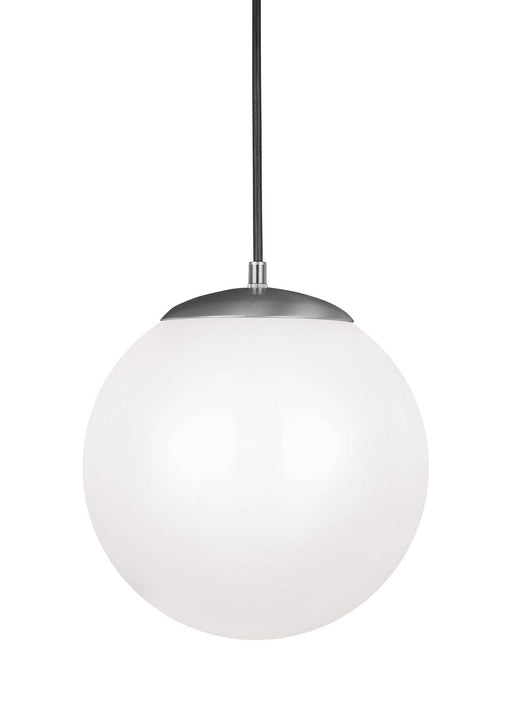 Myhouse Lighting Visual Comfort Studio - 602293S-04 - LED Pendant - Leo - Hanging Globe - Satin Aluminum