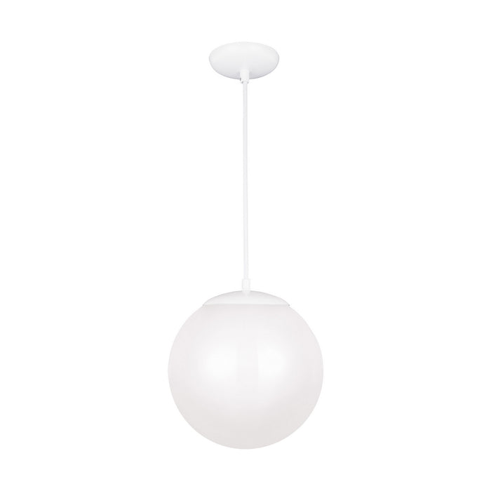 Myhouse Lighting Visual Comfort Studio - 602293S-15 - LED Pendant - Leo - Hanging Globe - White