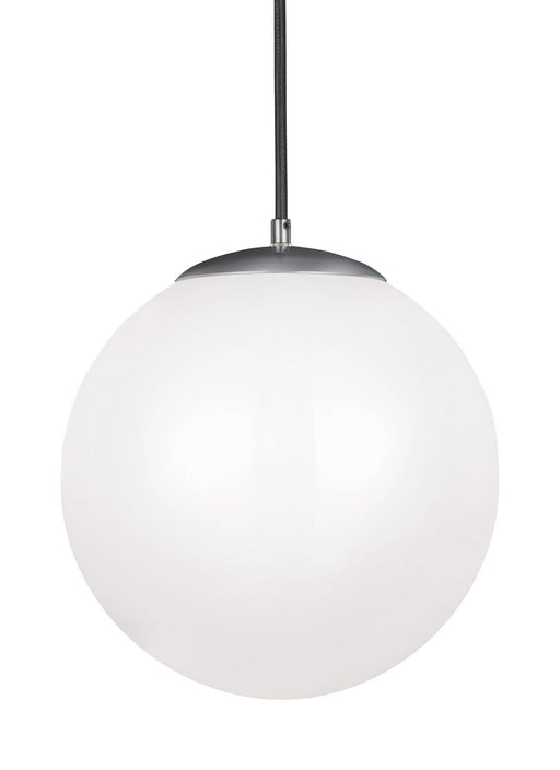 Myhouse Lighting Visual Comfort Studio - 602493S-04 - LED Pendant - Leo - Hanging Globe - Satin Aluminum