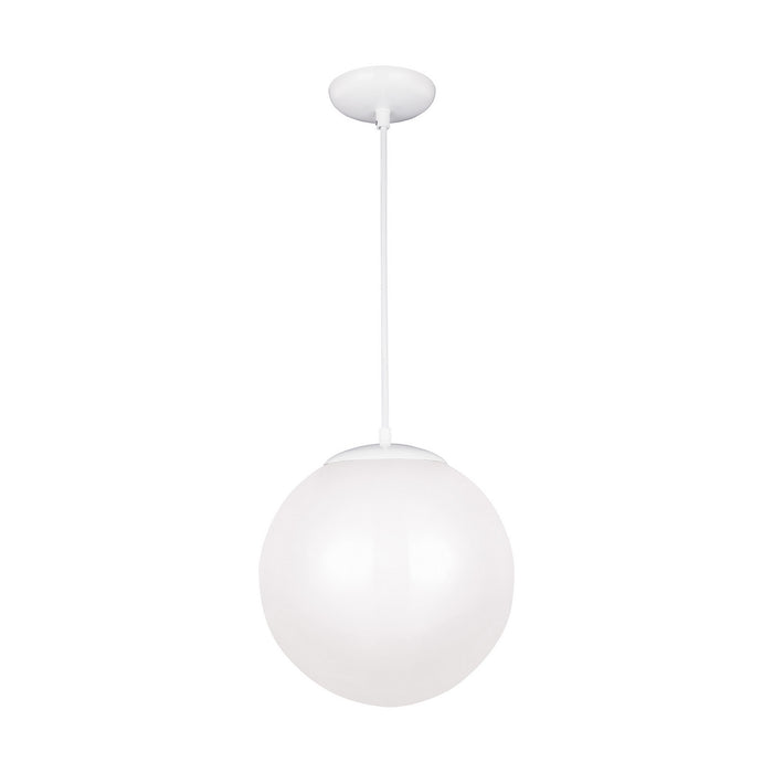 Myhouse Lighting Visual Comfort Studio - 602493S-15 - LED Pendant - Leo - Hanging Globe - White