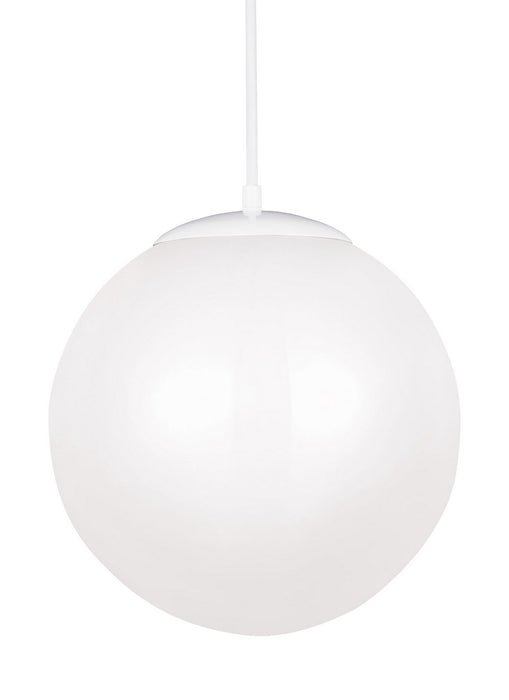 Myhouse Lighting Visual Comfort Studio - 602493S-15 - LED Pendant - Leo - Hanging Globe - White