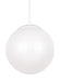 Myhouse Lighting Visual Comfort Studio - 602493S-15 - LED Pendant - Leo - Hanging Globe - White