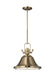 Myhouse Lighting Generation Lighting - 6514401EN3-848 - One Light Pendant - Stone Street - Satin Brass