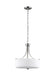 Myhouse Lighting Generation Lighting - 6528803EN3-962 - Three Light Pendant - Canfield - Brushed Nickel