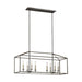 Myhouse Lighting Generation Lighting - 6615008-710 - Eight Light Island Pendant - Perryton - Bronze