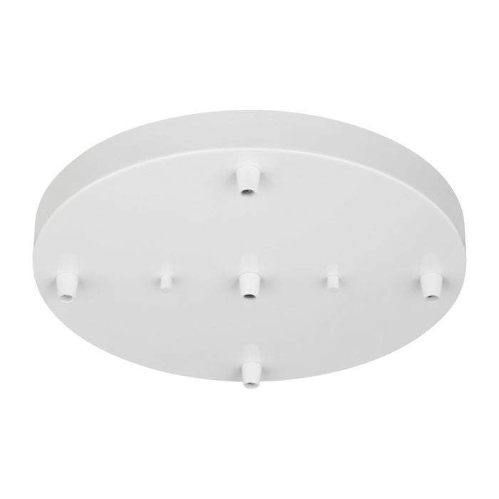 Myhouse Lighting Generation Lighting - 7449405-15 - Five Light Cluster Canopy - Multi-Port Canopy - White