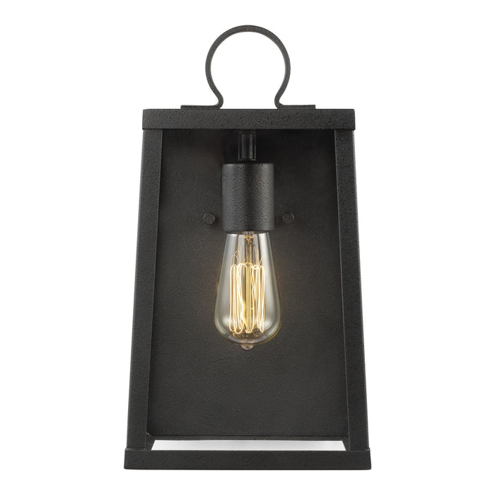 Myhouse Lighting Visual Comfort Studio - 8637101-12 - One Light Outdoor Wall Lantern - Marinus - Black