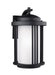 Myhouse Lighting Generation Lighting - 8747901DEN3-12 - One Light Outdoor Wall Lantern - Crowell - Black