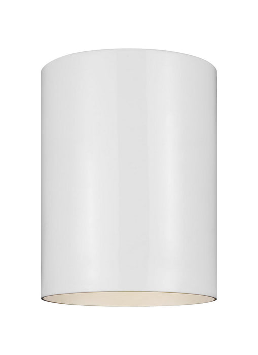 Myhouse Lighting Visual Comfort Studio - 7813897S-15 - LED Flush Mount - Outdoor Cylinders - White