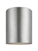 Myhouse Lighting Visual Comfort Studio - 7813897S-753 - LED Flush Mount - Outdoor Cylinders - Painted Brushed Nickel