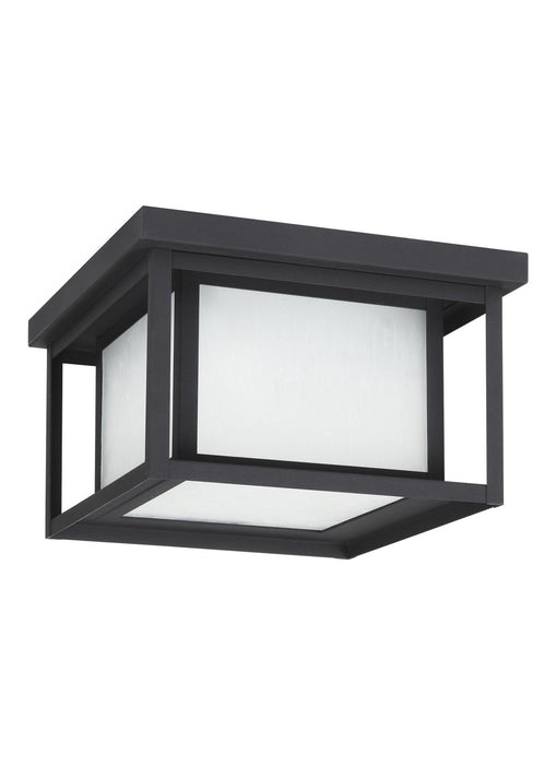 Myhouse Lighting Generation Lighting - 7903997S-12 - LED Outdoor Flush Mount - Hunnington - Black