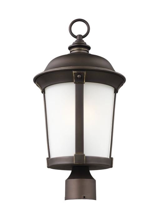 Myhouse Lighting Generation Lighting - 8250701EN3-71 - One Light Outdoor Post Lantern - Calder - Antique Bronze