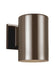 Myhouse Lighting Visual Comfort Studio - 8313897S-10 - LED Outdoor Wall Lantern - Outdoor Cylinders - Bronze